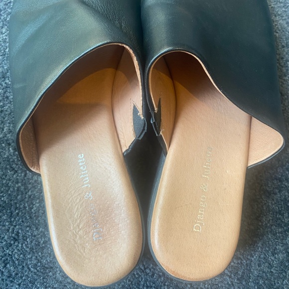 Django & Juliette leather slides, Size 9 - Picture 3 of 4